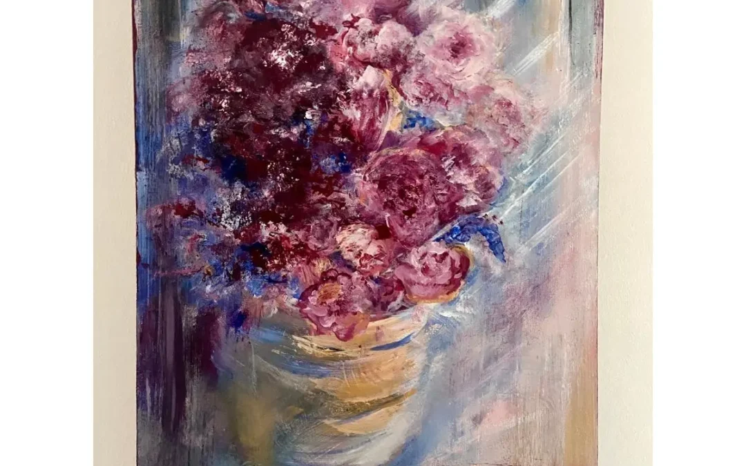 Peonies in the Window