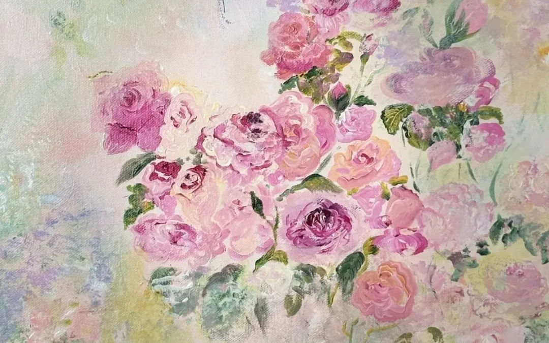 Softly Spoken Roses Limited Edition Print