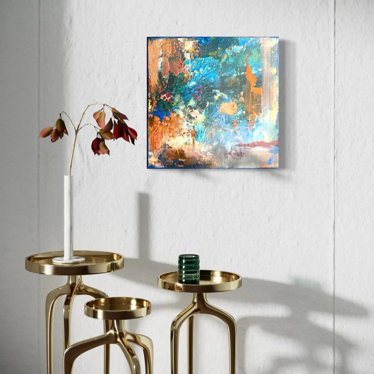 Garden Embers, Vivienne Littley, Devon Artist