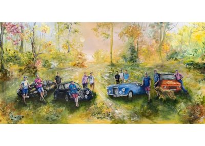 Remembering, Vivienne Littley Devon Artist, Commission