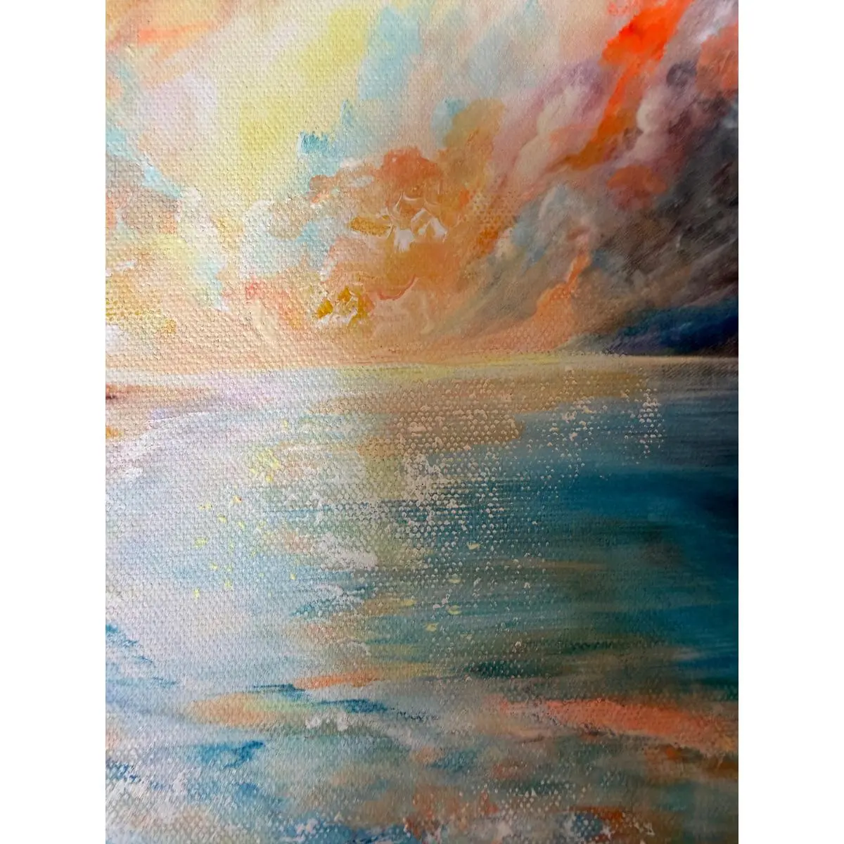 Where Light Breaks Through, Vivienne Littley, Devon Artist
