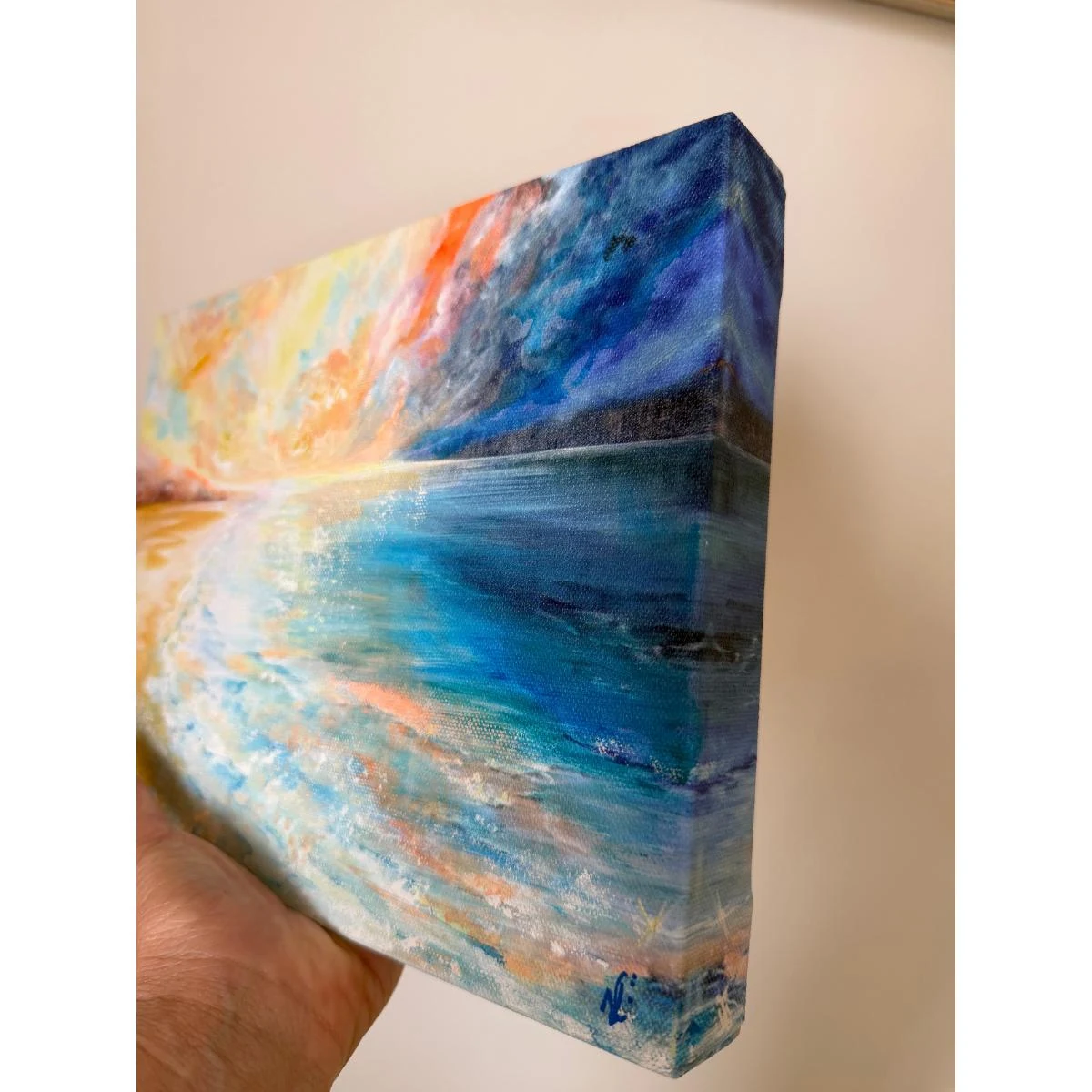 Where Light Breaks Through, Vivienne Littley, Devon Artist
