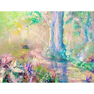Where Light Lingers, Vivienne Littley Art, Devon